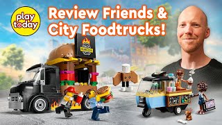 Review LEGO City 60404 Hamburgertruck amp Friends 42606 Bakkersfoodtruck  NIEUW 2024 [upl. by Osbourne]