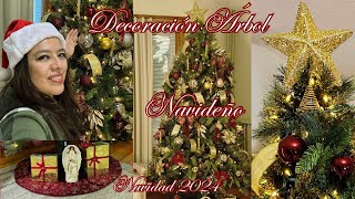 Cómo decorar Árbol Navideño 🎄Christmas Tree Decor  Navidad 2024 [upl. by Rimat]