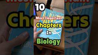 Biology ke 10 sbse important chapters🤫🤯 neet neet2025 mbbs physicswallah biology [upl. by Names707]