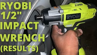 RYOBI 12” Impact Wrench Results [upl. by Imeon]