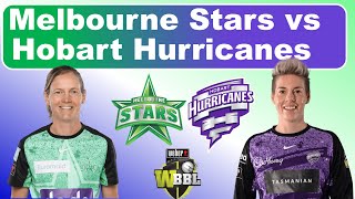 Melbourne Stars vs Hobart Hurricanes women big bash league 2023  HHW vs MSW wbbl 2023 [upl. by Cortney]