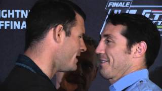 The Ultimate Fighter Nations Finale Bisping vs Kennedy Heated Faceoff [upl. by Jezabelle]