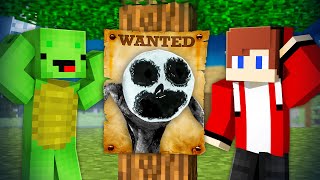 Scary ZOLPHIUSEXE is WANTED by JJ and Mikey in Minecraft Challenge  Maizen JJ and Mikey [upl. by Yelserp]