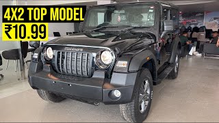 Mahindra Thar RWD 4X2 Top Model 2023 On Road Price Features Interior and Exterior Review [upl. by Ariom182]