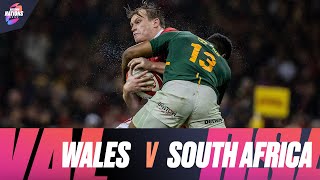 Wales v South Africa  Extended Match Highlights  Autumn Nations Series [upl. by Atinreb547]