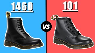 Dr Martens 1460 vs Dr Martens 101  Which One Is Better [upl. by Sirovat]