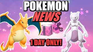 LIMITED TIME Mystery Gift Ashs Charizard and Mewtwo amp Shiny Mew Giveaway [upl. by Nnayhs]