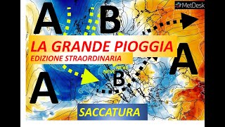 METEO  ARRIVA LA GRANDE PIOGGIA POI ANCHE PIU FREDDO ORA AUTUNNO FA PAURA [upl. by Ryle]