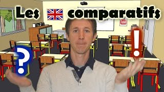 Les comparatifs en anglais [upl. by Akeihsal]