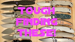 21 RARE knives in my collection 🕵️‍♂️🏴‍☠️ [upl. by Crissie]