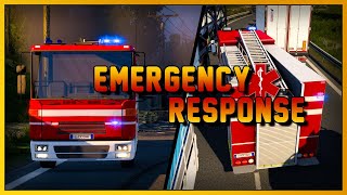 🚒 EMERGENCY RESPONSE 🚨 Real Operations V16  TruckersMP ETS2 🚧 [upl. by Ariem]