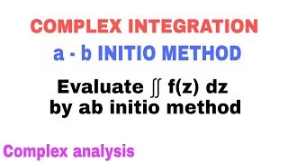 COMPLEX INTEGRATION 🔥 [upl. by Audre]