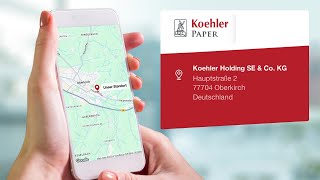 Koehler Holding SE amp Co KG  Papierfabrik in Oberkirch [upl. by Caril]