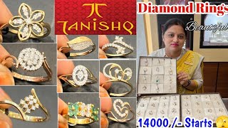 14000 Starts 🫣 Tanishq Diamond Ring With PriceTanishq Light Wt Diamond Ring Design amp Price 2024 [upl. by Deacon]