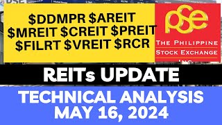 REIT UPDATE DDMPR AREIT MREIT CREIT FILRT VREIT RCR PREIT PSE STOCK MARKET [upl. by Enylrac]