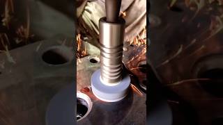 Head valve seat grinding process shortfeed tranding [upl. by Hephzibah682]