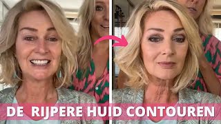 De rijpere huid contouren met minerale makeup  Mintenz [upl. by Schick]