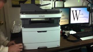 Lexmark X364dn Unboxing amp Setup [upl. by Munster]