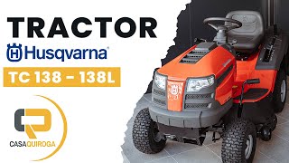 HUSVARNA TC 138  TC 138L  Tractor cortacésped [upl. by Covell]