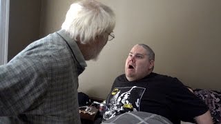 ANGRY GRANDPA DESTROYS WRESTLEMANIA TICKETS [upl. by Ettelrahc]