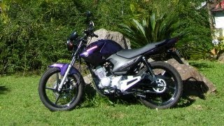 Teste Yamaha YBR 125 Factor [upl. by Ylebmik681]