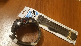 Casio GShock GWG10001A3DR MUDMASTER  colourway modification EN [upl. by Napas397]