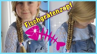 Französischer Zopf Tutorial French Braid flechten für Anfänger [upl. by Apicella]