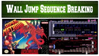 Super Metroid  Wall Jump Sequence Breaking  Early Power Bombs amp Wave Beam [upl. by Otrebide]