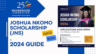 Joshua Nkomo Scholarships 2024 • Higherlife Foundation for Zimbabwe • Fully funded scholarships 2024 [upl. by Doownel]