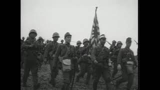 Japanese forces landing on Kiska Aleutian Islands during World War II [upl. by Hestia564]