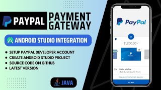 How to Add PayPal Payment Gateway in Android Studio Java Tutorial [upl. by Pavlov]