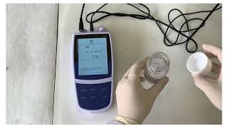 Testing of Water Conductivity using Conductivity meter [upl. by Dyoll]