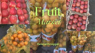 Fruit Market Sialkot  Relevant Vlogger [upl. by Aneba417]