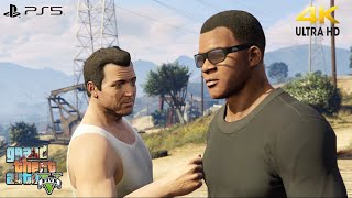 GTA 5 PS5 Gameplay Walkthrough Story Mode Part 5 4k 60fps  No Commentary [upl. by Gottwald]