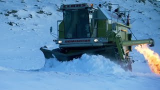 The Snowbine Harvester  Top Gear  Part 2 [upl. by Gothar]