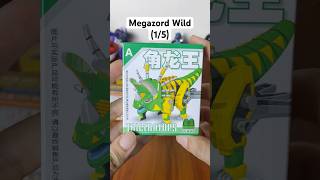 Megazord 15 ATriceratopswildforce megazord unboxingvideo [upl. by Ferdinande504]