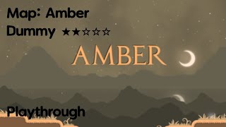 DDnet  Amber Dummy ★★☆☆☆ Playthrough [upl. by Arola]