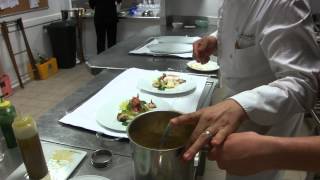 MOURAD HADDOUCHE CHEF DE CUISINE HOSTELLERIE LA FARANDOLE A SANARY SUR MER [upl. by Ahtamat316]