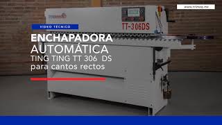 Enchapadora automática TT 306 DS [upl. by Aohk]