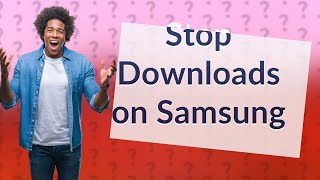 How do I stop apps from downloading on Samsung [upl. by Pulchi]