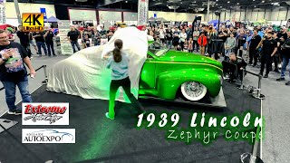 quotDRGNFLYquot revealed 1939 Lincoln Zephyr Coupe  2024 Adelaide Auto Expo autocarshow customcar [upl. by Ayahsal]