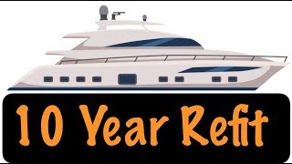 Turning a 10 Year Old Luxury Yacht into a Brand New Luxury Yacht Captains Vlog 51 [upl. by Nimaj792]