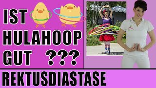 Hula Hoop bei Rektusdiastase  nach Schwangerschaft Anfänger abnehmen Beginner lernen Maike Droste [upl. by Roma]