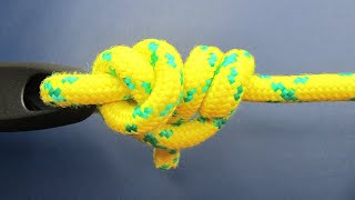 Simple but powerful Hitch knot Useful knots rope tricks idea Practical knot tying skills knots [upl. by Eibbil293]