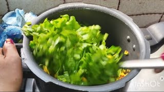 पालक दाल कैसे बनाते है 😋 how to make palak dal recipe in hindikrskakitchentraining [upl. by Stefa]