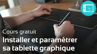 Comment installer et paramétrer sa tablette graphique  Le Programme 1 Chap 0 [upl. by Musa951]