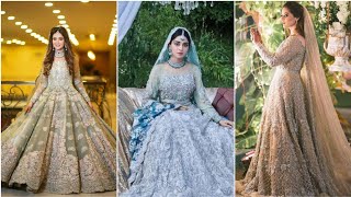 Latest Designer Walima Bride Dress Ideas  WalimaReception dresses 2024  Walima Collection [upl. by Leod5]