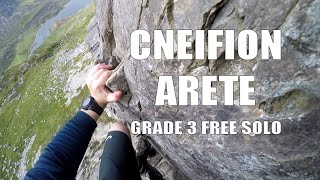 My First Ascent of Cneifion Arete Grade 3 Scramble [upl. by Holt298]