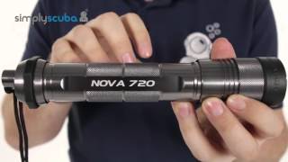 SCUBAPRO Novalight 720 Torch  www simplyscuba com [upl. by Soalokin]