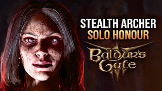 The STRONGEST Build in BG3 Solo Stealth Archer PRO Walkthrough Dark Urge Patch 7 NEW EVIL ENDING [upl. by Emmuela]